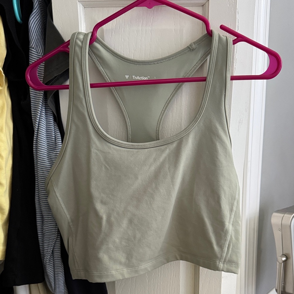 Sage Green Aritzia activewear tank top